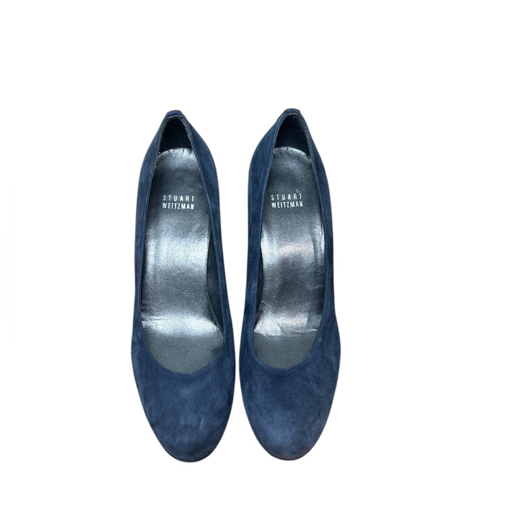SALE‼️Stuart Weitzman blue suede heels sz 8